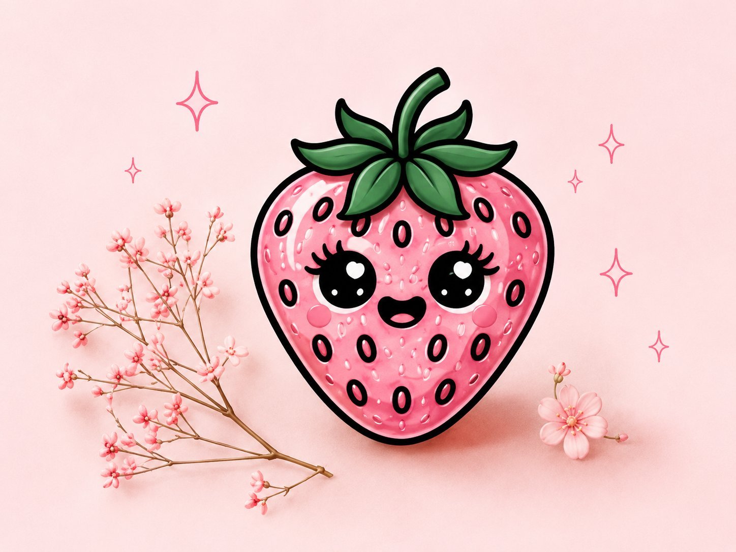 Glimmering Strawberry